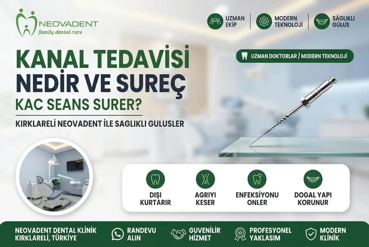 Kanal Tedavisi Nedir? Kaç Seans Sürer?